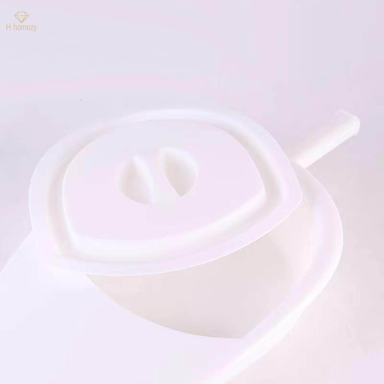 Portable Bedpan with Handle Durable Home Use Smooth Bed Pans for Elderly Men. 