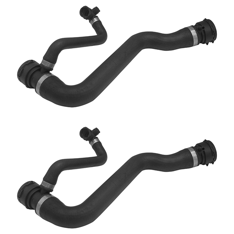 2X Engine Cooling System Radiator Coolant Hose Primary Radiator 17127531768 For-BMW 1 E88 E82 3 E90 E91 E92 E93