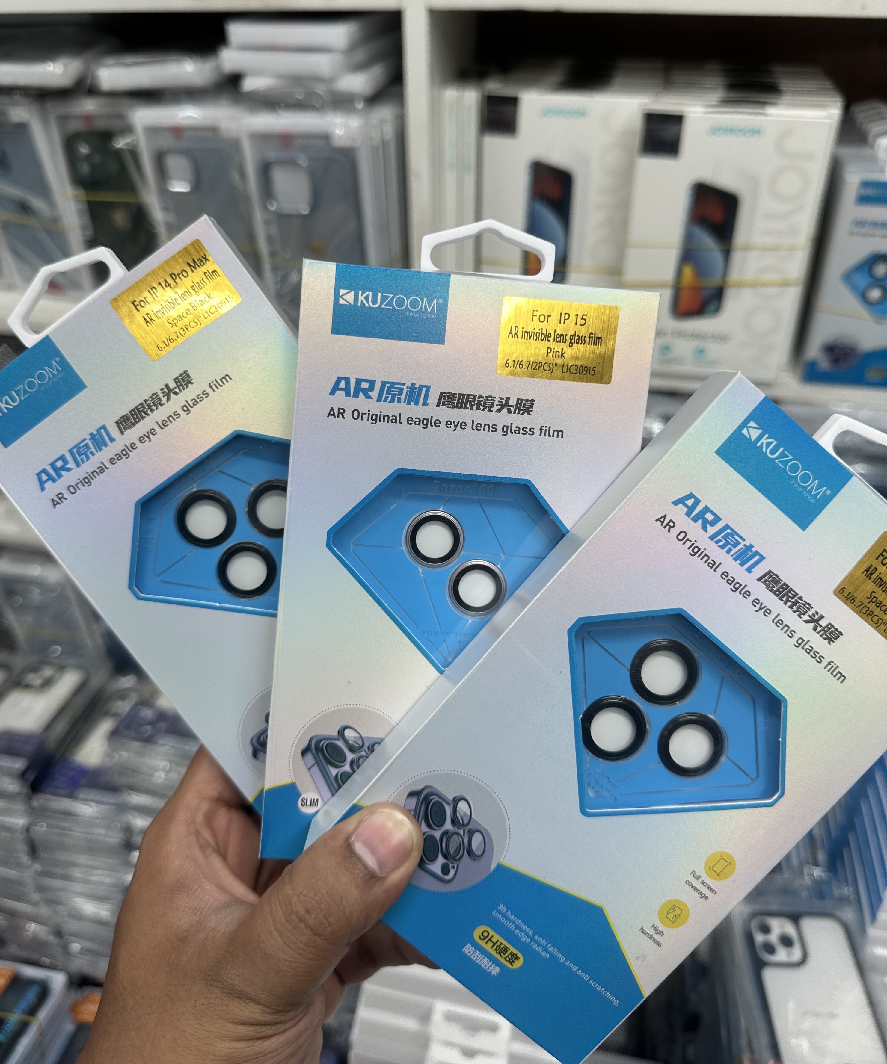 KUZOOM CAMERA RING LENS PROTECTOR FOR IPHONE. 