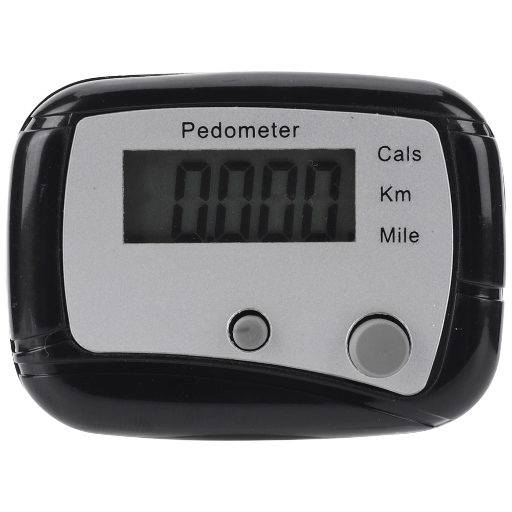 Walking Pedometer Accurate Step Tracker Mile Kilometer Calorie Calculation Electronic Pedometer Step 0-99999 for Walking Running