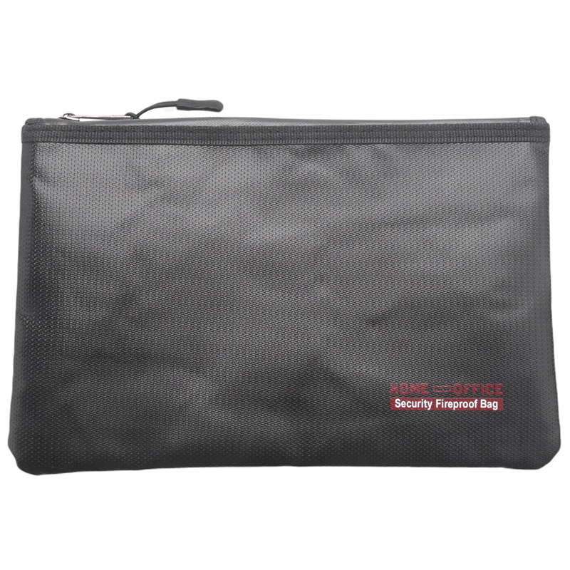 Fireproof Document Bag.Fireproof Safe Storage for File Folder. 