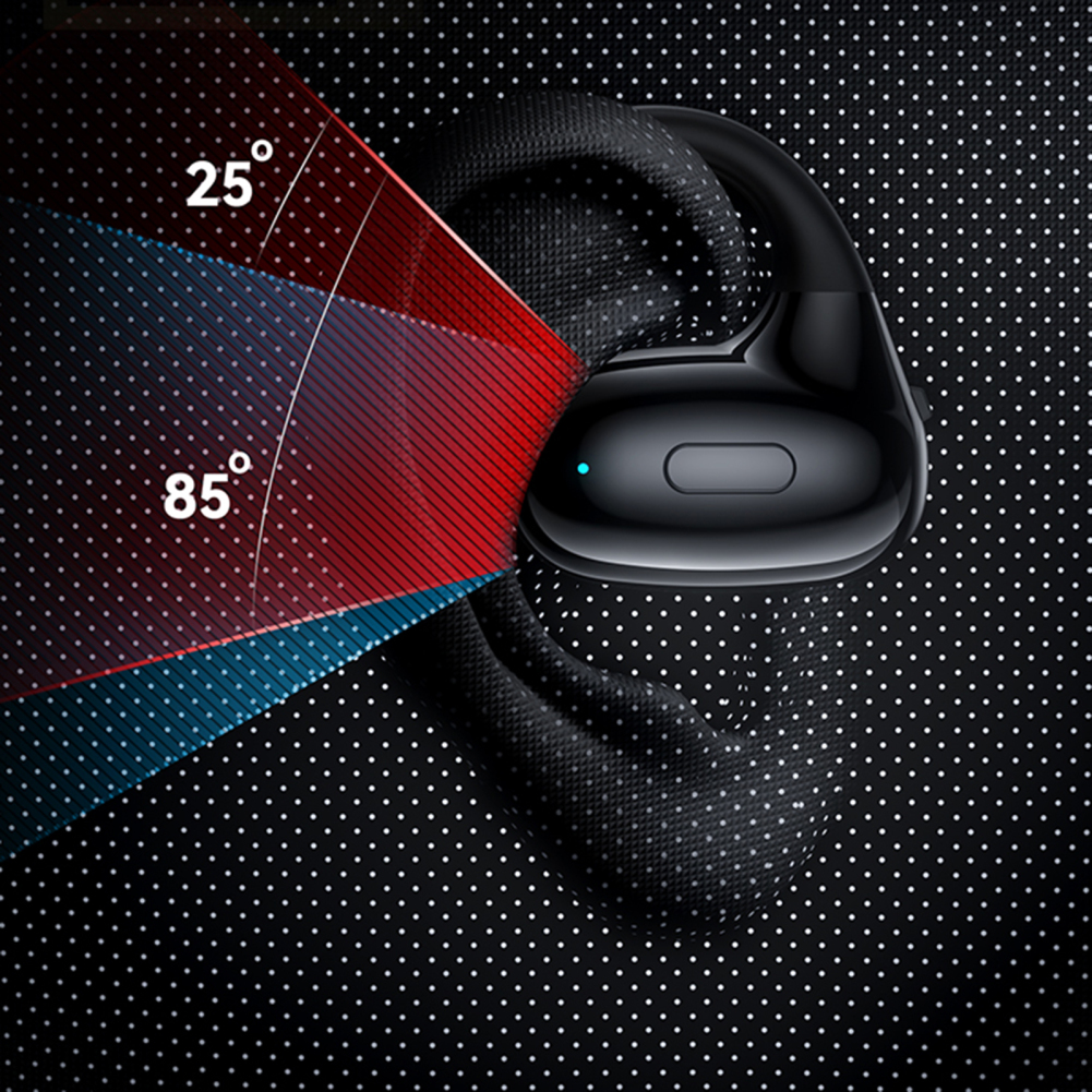 T18 Wireless Earbuds Open Ear Headphones With Earhooks Built-in Mics Headset For Sport Running Workout. 
