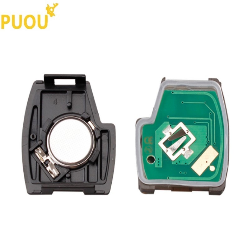 【Alizeker Mall】button Remote Key Fob ID46 Chip for Honda Civic 2003 2004 2005 2006 2007 OUCG8D-380H-A. 