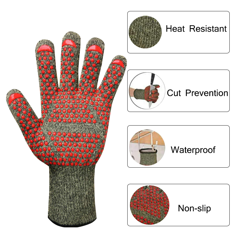 waterproof heat proof gloves