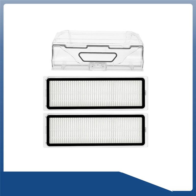 For Mi Robot Vacuum Mop 1C 1T F9 Dustbin Box and Hepa Filters. 