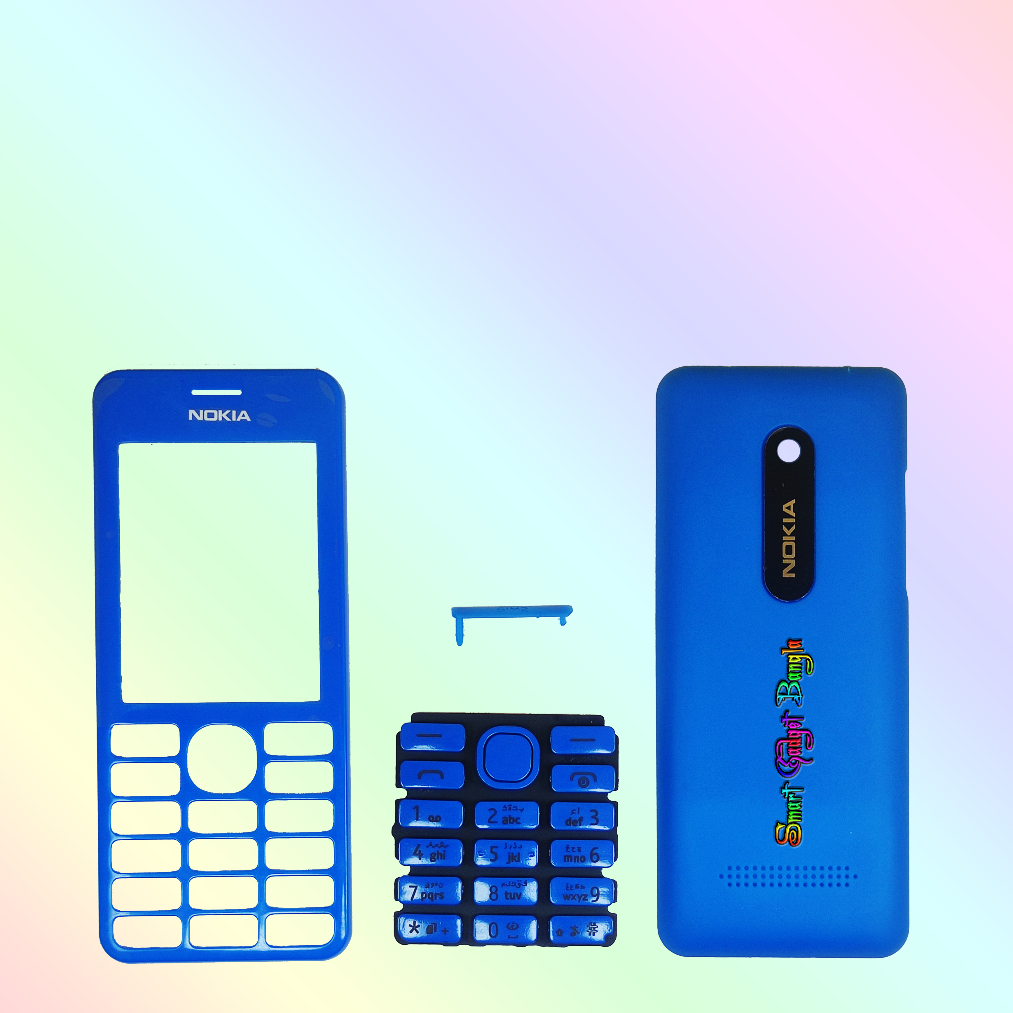 Casing For Nokia Asha 206 Case Cover Replacement Housing Casing