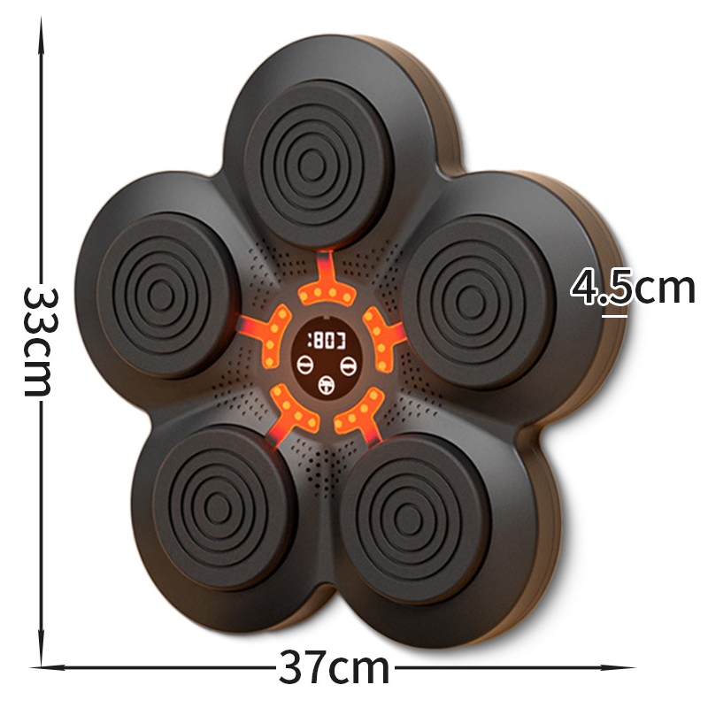 Smart Music Boxing Machine Wall Target LED Lighted Sandbag Relaxing Reaction Training Target For Boxing Sports Agility Reaction Demoo. 