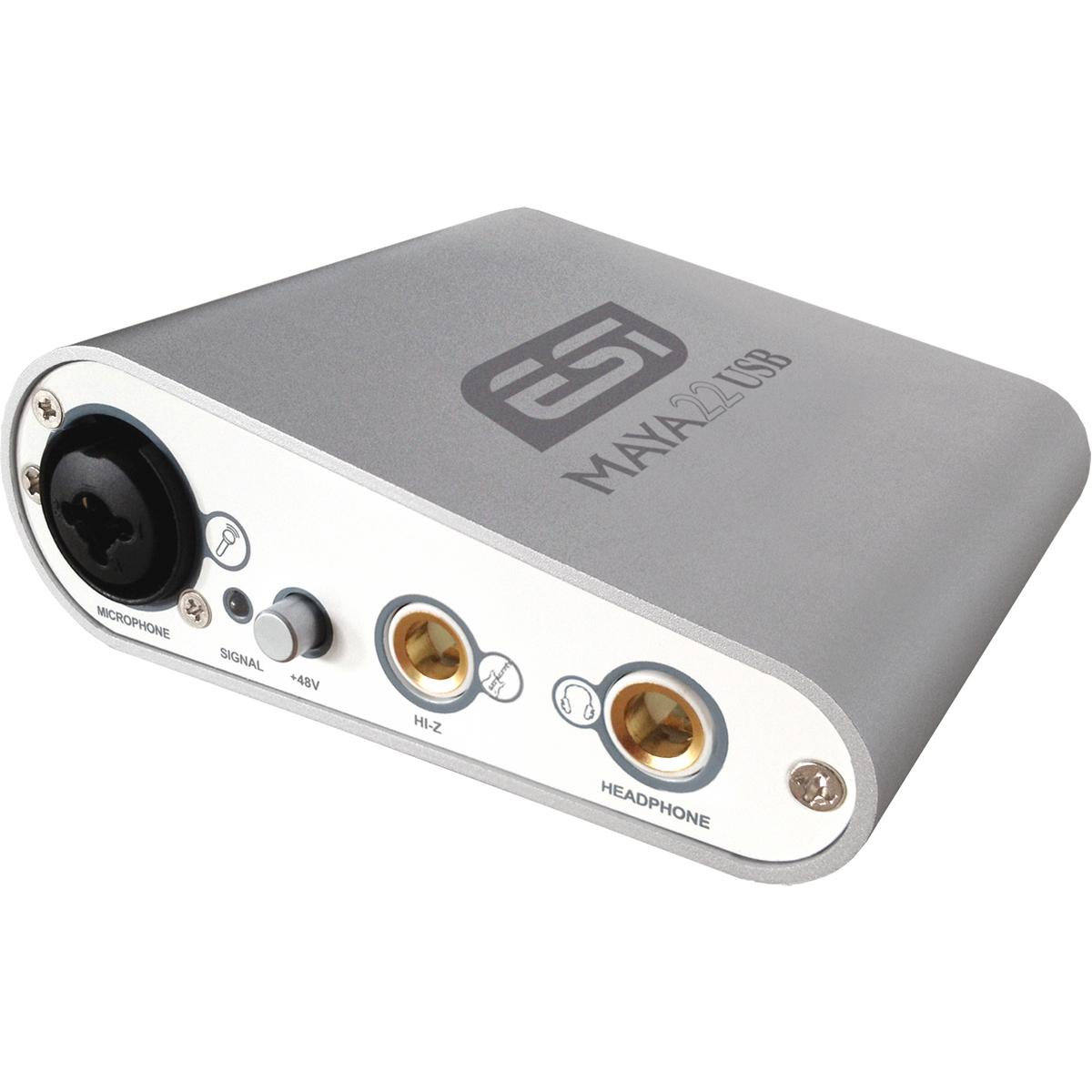 ESI Audio MAYA22 USB Flexible High Performance 24-bit USB Audio Interface. 