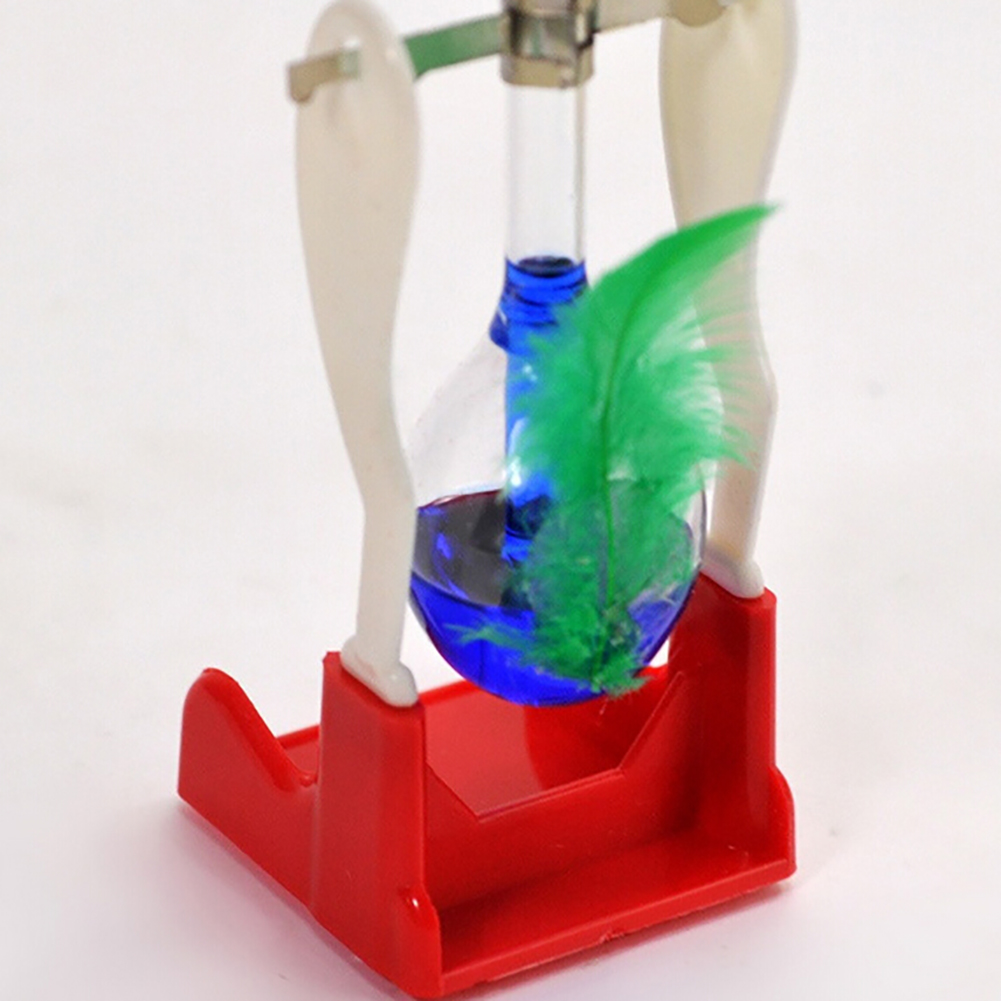 （New）Creative Non-top Liquid Drinking Gla Lucky Bird Duck Bobbing Magic Prank Toy. 