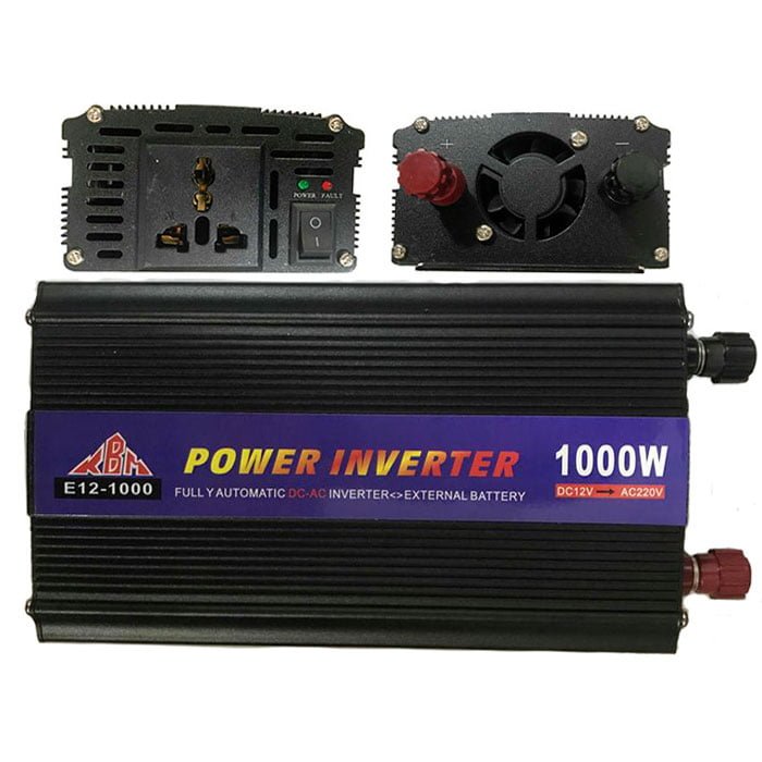 Power Inverter 1000W 12V To AC 220V Modified Sine Wave Voltage From Car Solar Battery Using LED TV Fan CFL Lamp Laptop PC W1209 XM-18 Egg Incubator Replace 1000W Power Inverter. 