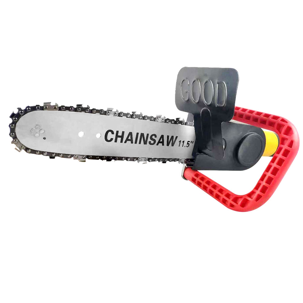 Angle Grinder to Electric Chain Saw Converter Adapter Chain Saw Bracket Set Woodworking Tool. 