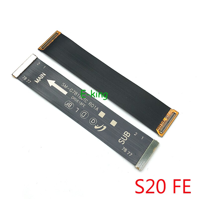 Mainboard Flex For Samsung Galaxy S20 FE S21 Plus Ultra Main Board Motherboard Connector LCD Flex Cable. 