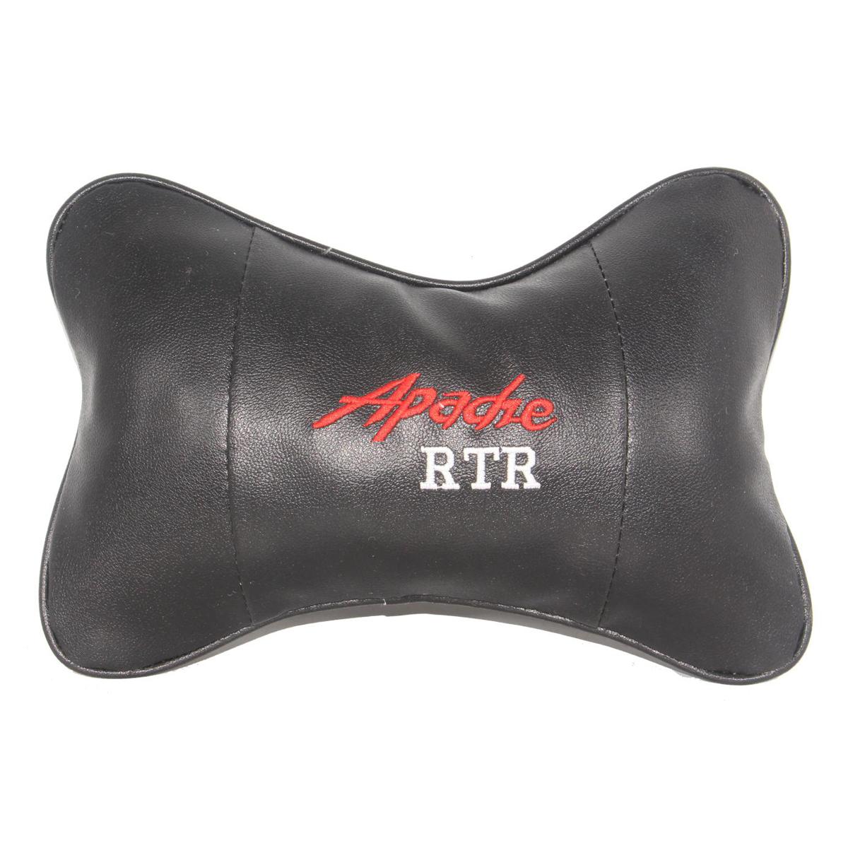 Bike Pillow-Driving Comfortable and Soft Foam PVC Back side Protect (Black)-Apache RTR
