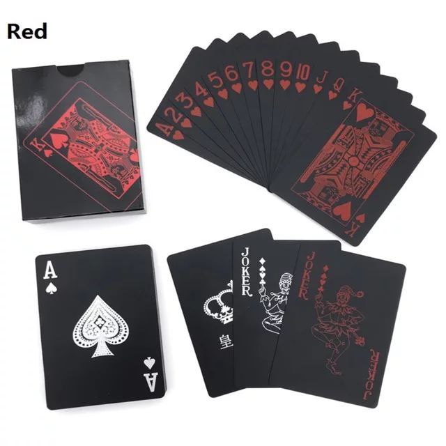 54Pcs/Deck Luxury Playing Premium Cards set Waterproof. 