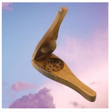 Handmade Wooden Lemon Squeezer/Juicer: Premium Craftsmanship For Effortless Juice Extraction. 