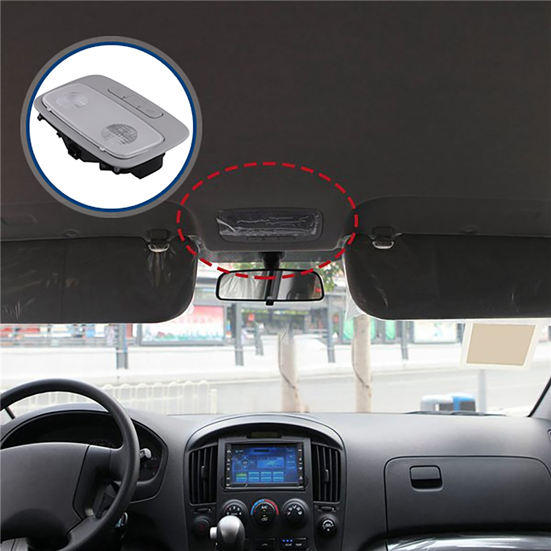 Roof Reading Lights ASSY Console Lamp For i800 H1 Starex. 
