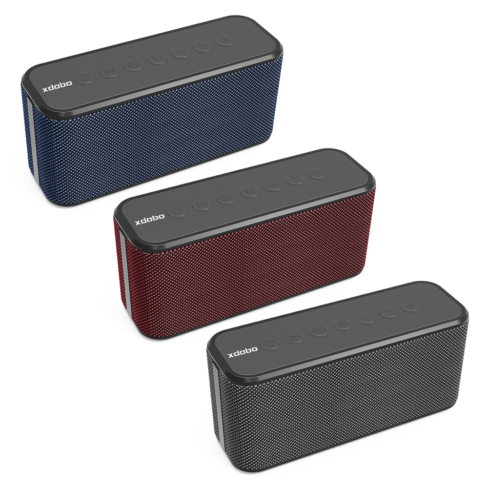 XDOBO X8 Plus 80W Wireless Bluetooth Speaker Outdoor Subwoofer Support TWS & TF Card & U Disk. 