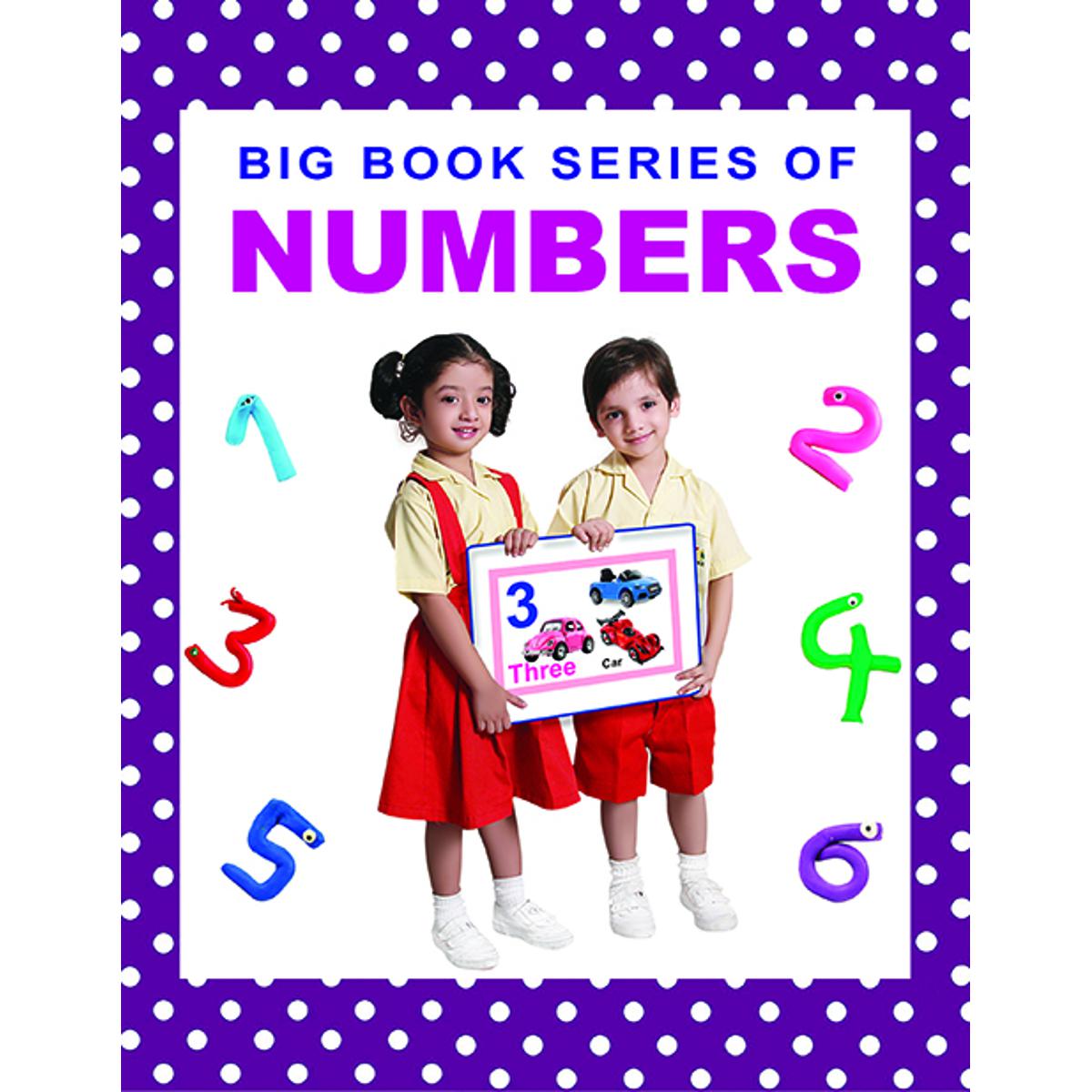 Big Book Series of Numbers 1 2 3 4 5 6 (Paperback)
