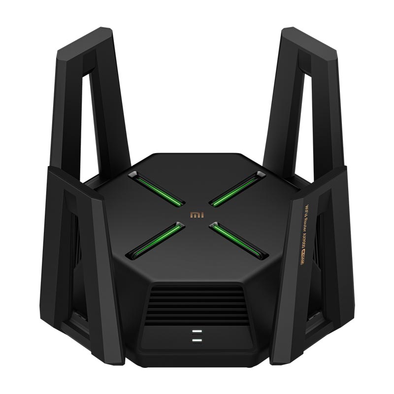 Xiaomi Mijia AX9000 Router AIoT WiFi 6 Enhanced Version Tri-Channels Quad-Core CPU 1GB RAM 4K QAM 9000Mbps 12 High-Gain Antennas. 