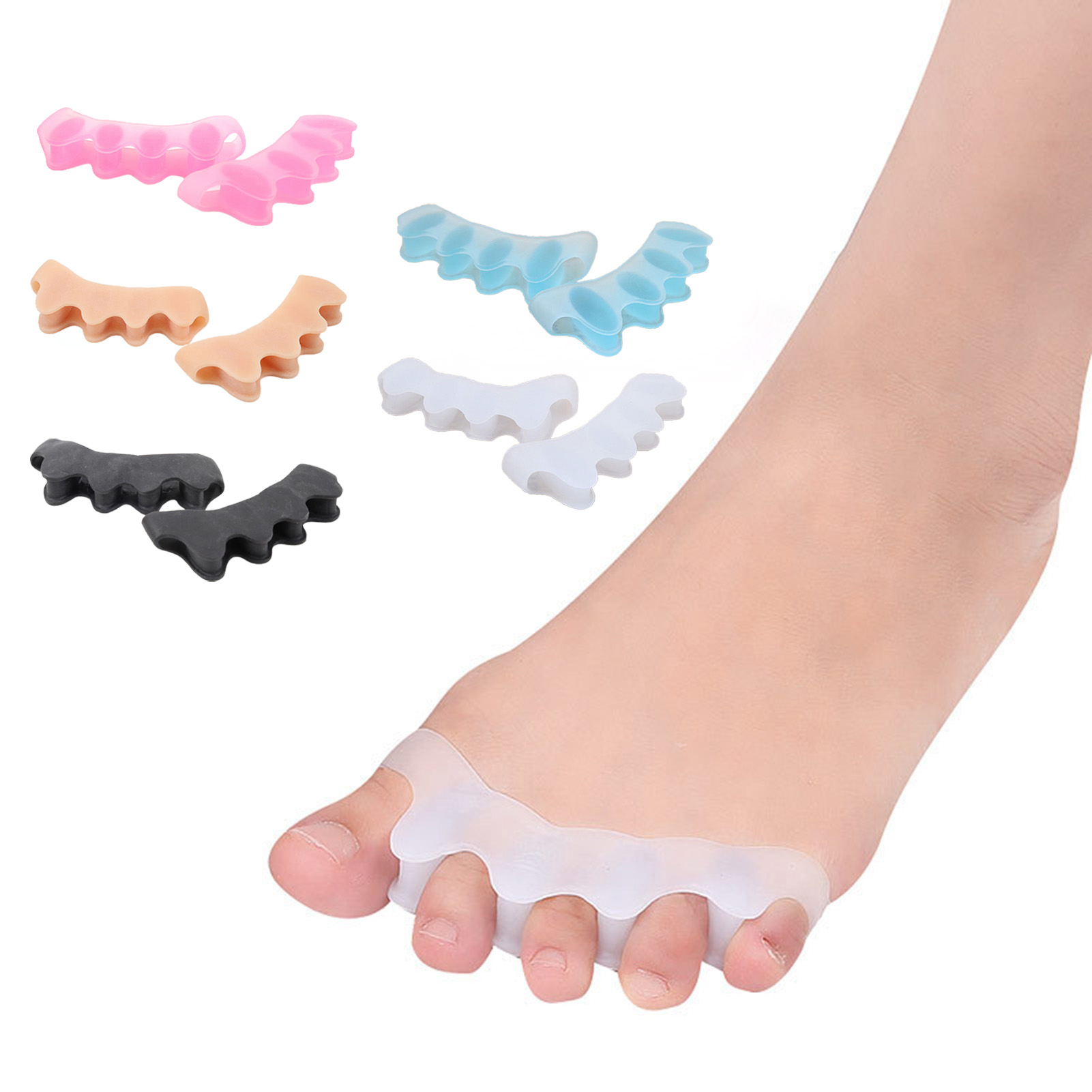【Toy life hall】Toe Corrector Toe Foot Bandage. 