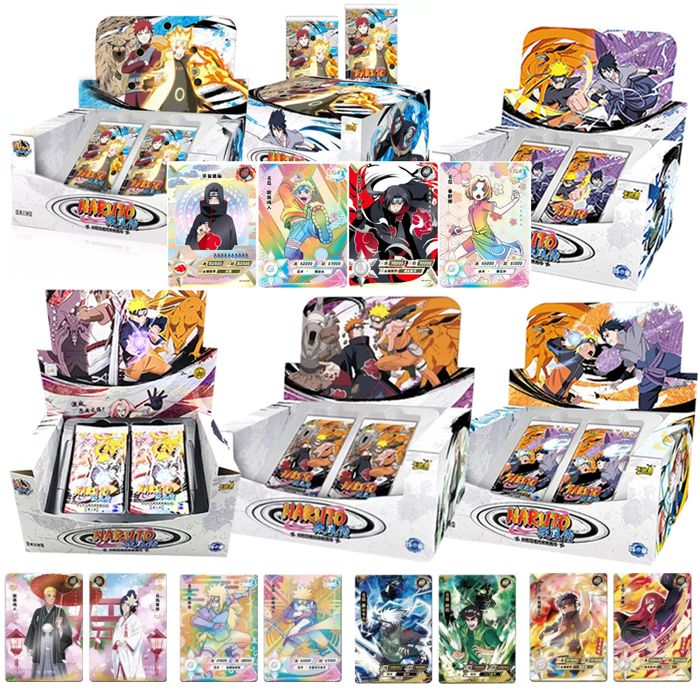 New Full Set Naruto Cards KAYOU T2ｗ5 Highly Rated Out-Of-Print Rare Complete Collection Series Peripheral Card Collection Cards MuXiaRe. 