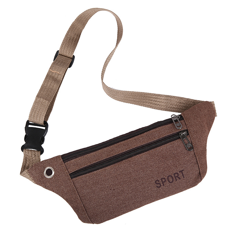 Men's waist bag wholesale construction site work stall cash register bag outdoor mountaineering riding mobile phone bag crossbody chest bag