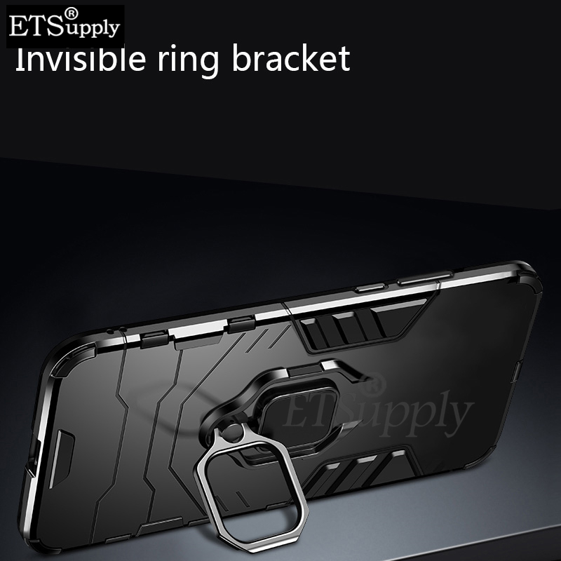 Phone case Vivo iqoo Z6 Pro Shockproof Armor Stand with Holder Car adsorb Ring Back cover Vivo iqoo Z6 Pro case. 