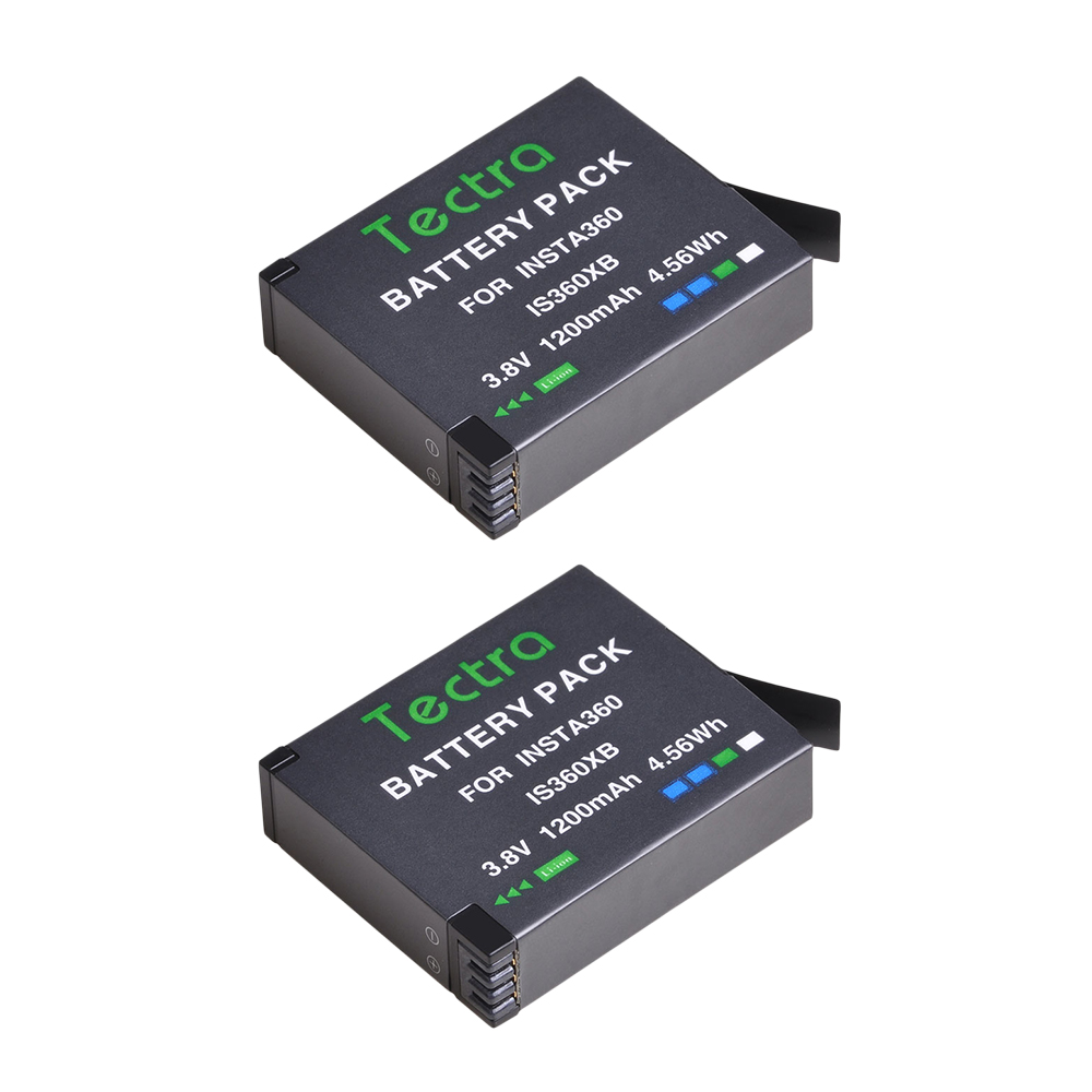 1200mAh ONE X Battery for Insta360 ONE X Camera Replacement Batteries. 