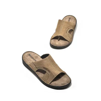 Woodland leather flip on sale flops