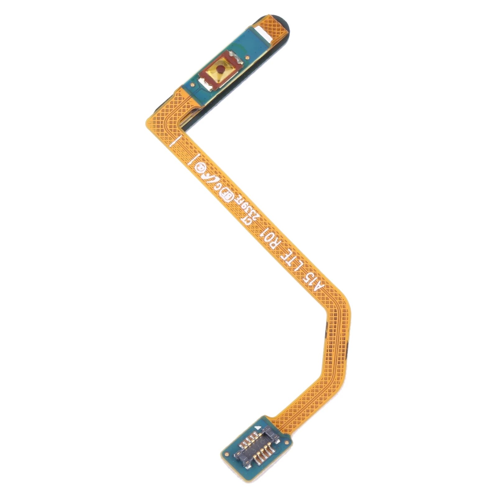 For Samsung Galaxy A15 4G SM-A155F Fingerprint Sensor Flex Cable Mobile Phone Replacement Parts. 