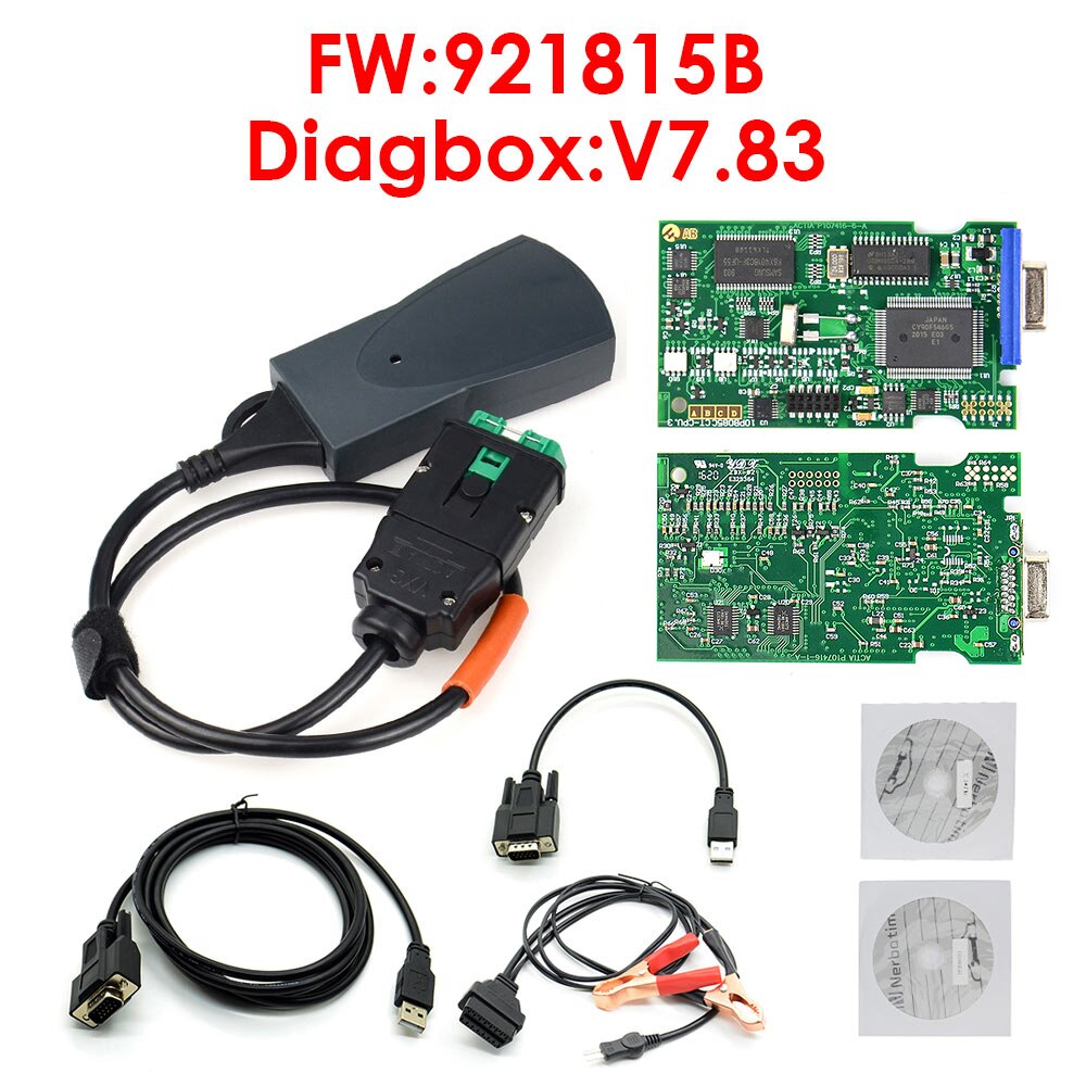 Lexia 3 PP2000 Full C Diagbox V7.83 with Firmware 921815C Lexia3 V48/V25 For Citroen for Peugeot OBDII diagnostic-tool. 
