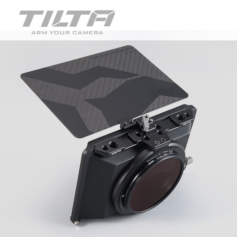 【YIYANGMAOYI111】Tilta MB-T15 Matte for DSLR mirrorless cameras mattebox lens ring 55mm 58mm 67mm 52mm for BMPCC 4K 6K A7 GH5 5D4. 
