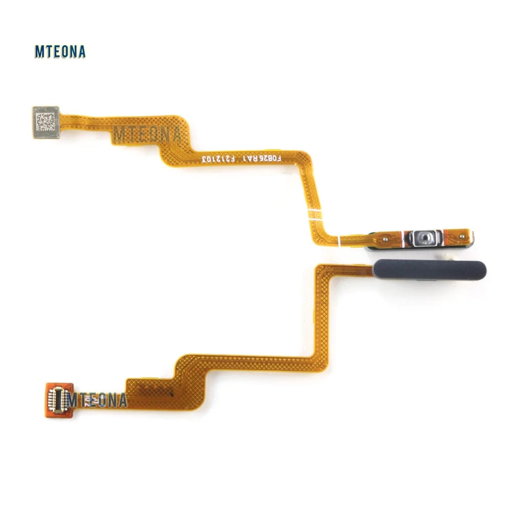 For Xiaomi 11T Mi 11T Pro Fingerprint Sensor Home Return Key Menu Button With Power Flex Cable 21081111RG. 