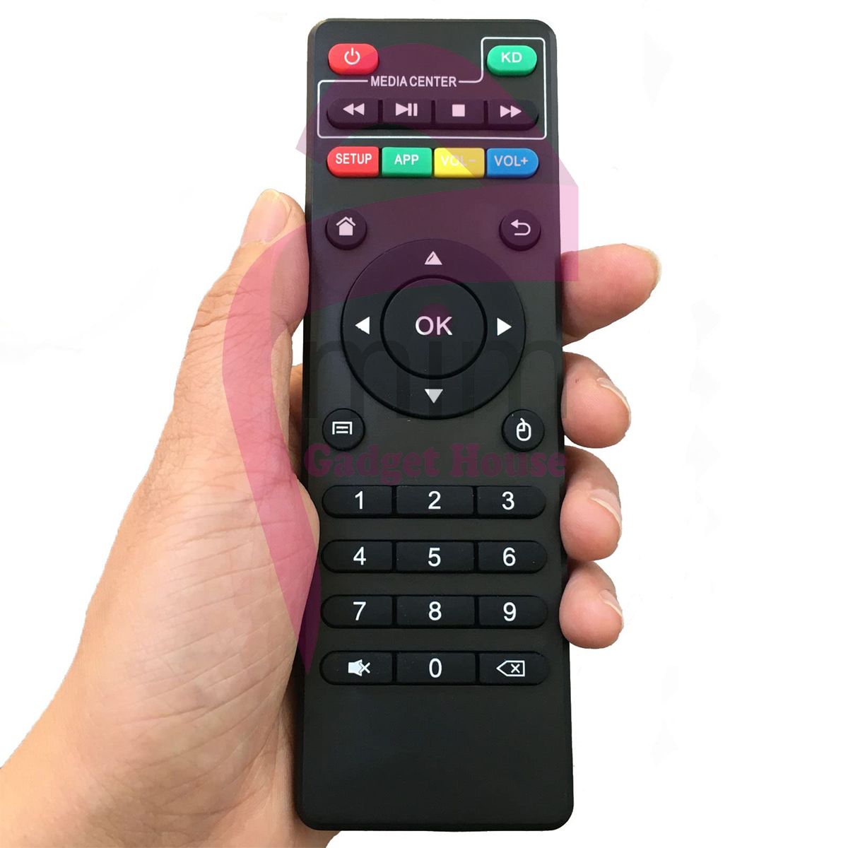Master Remote Control For MXQ, MXQ Pro, 4K 8K TX9Pro, X96, X99, TX3min, TX6, H10 max,T95X, T95M, T95N Android Smart TV Box. 