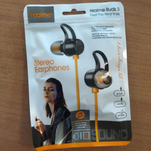 Realme buds Wired Earbud In-ear mi Bass Subwoofer Stereo Earphones  Hands-free rm101