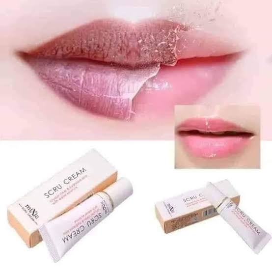 SCRU Cream Lips Scrub - 11.5g .