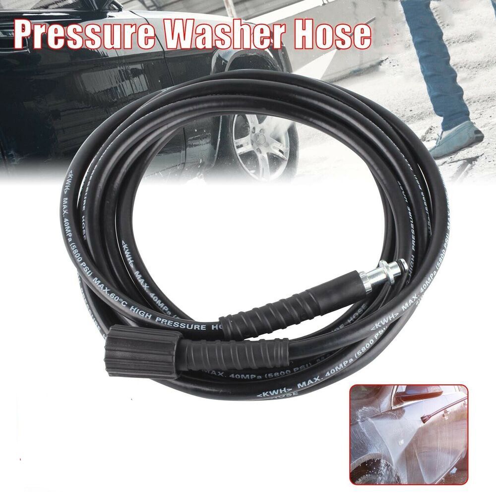 High Pressure Car Wash Water Cleaner Washer Hose Pipe Pipe Cord Water Cleaning Hose Washer Extension Hose. 