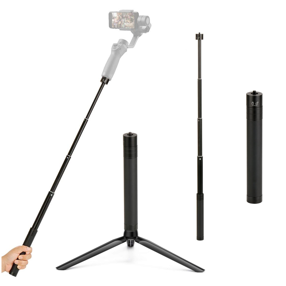 For Dji Om 5 Extension Rod Pole Selfie Stick Telescopic For Dji Osmo Mobile 3 4 FeiYu Zhiyun Smooth isteady Gimbal Accessories Superman