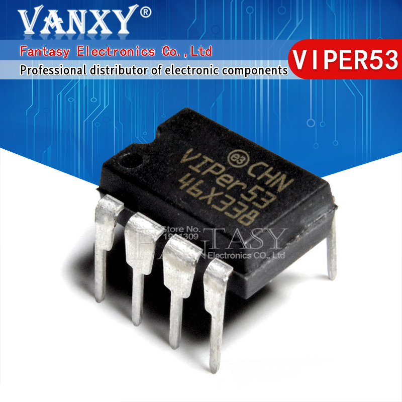 10PCS VIPER12A VIPER12 DIP-8 VIPER22A VIPER22 VIPER20A VIPER20 VIPER53 VIPER53A VIPER32A VIPER16L VIPER17L VIPER26L VIPER27L. 