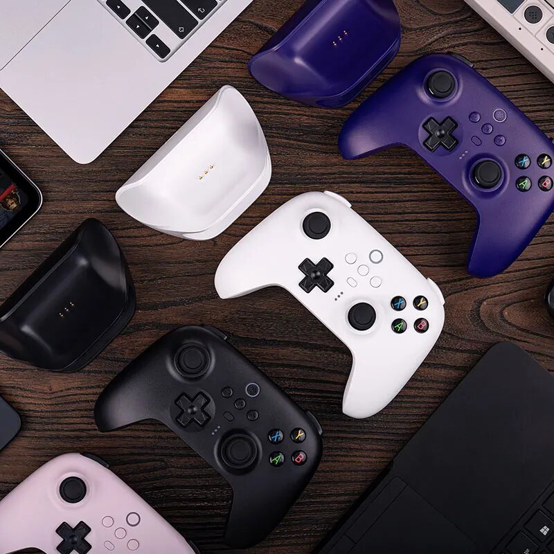 8BitDo - New Ultimate 2.4G Wireless, Hall Effect Joystick Update, Gaming Controller for PC, Windows Steam Deck, Android & iPhone. 
