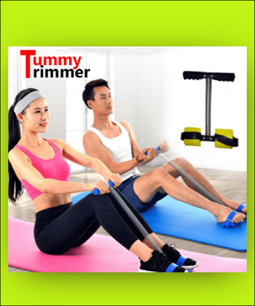 Double Spring Tummy Tucker Exercise XQZG Body Shaper Abs Exerciser