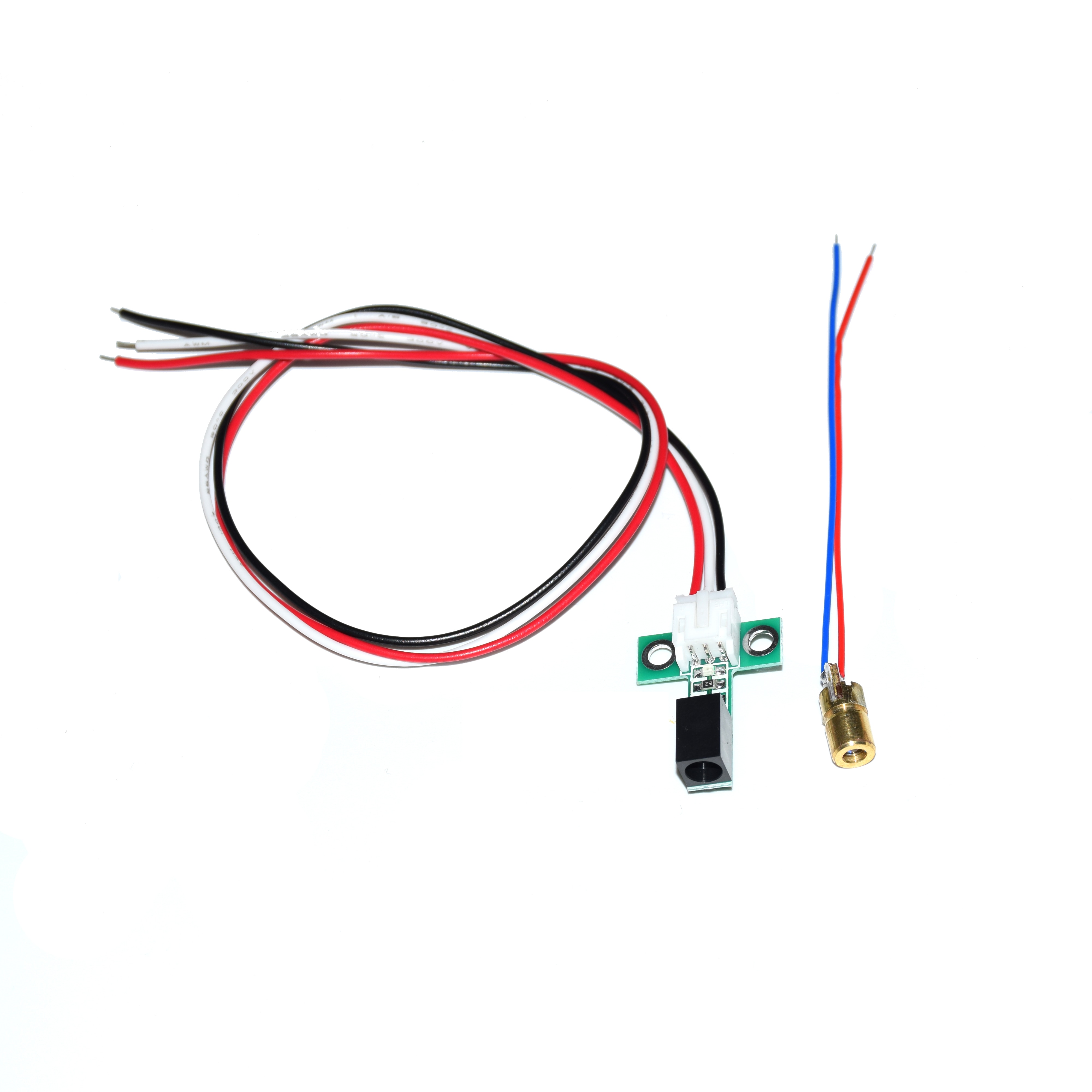 DC5V Laser Beam Detector Sensor Alarm Detect Distance Max 10m. 