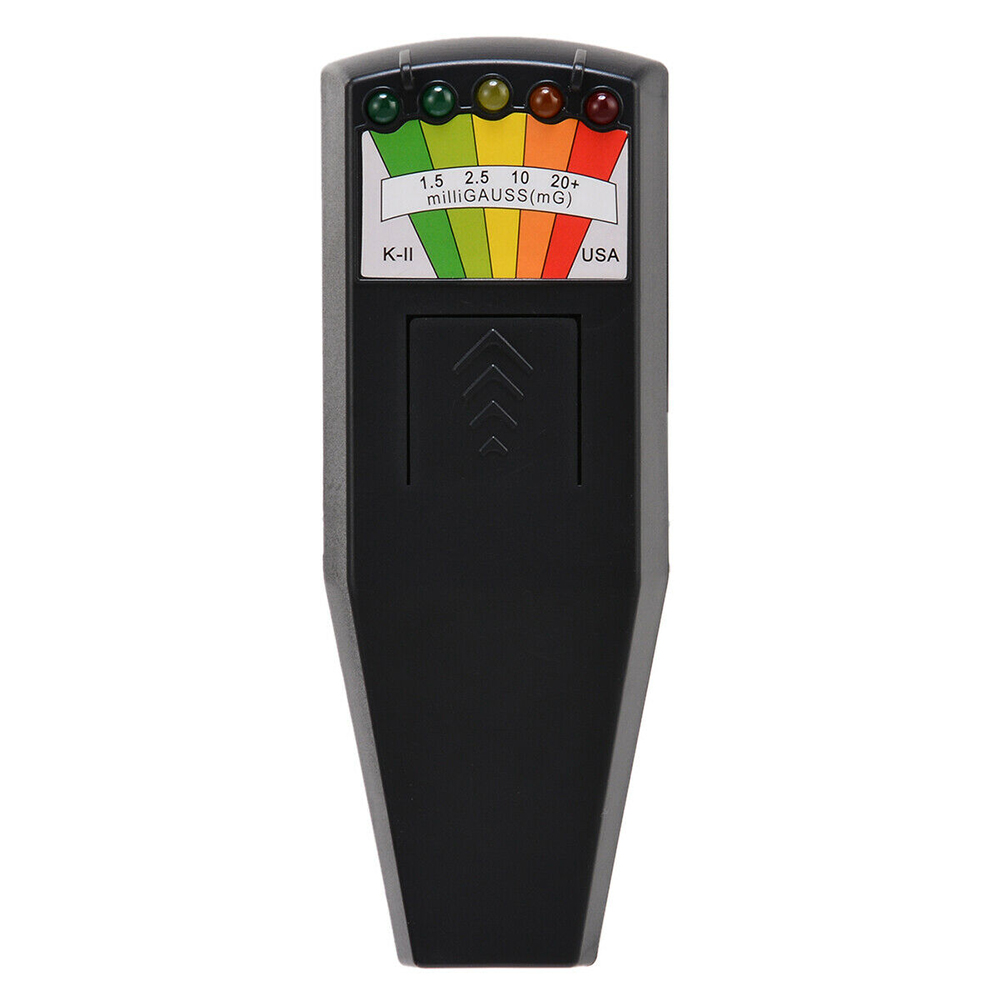 5 Led EMF Meter Magnetizing Field Detector Ghost Detecting Paranormal Equipment Tool Counter. 