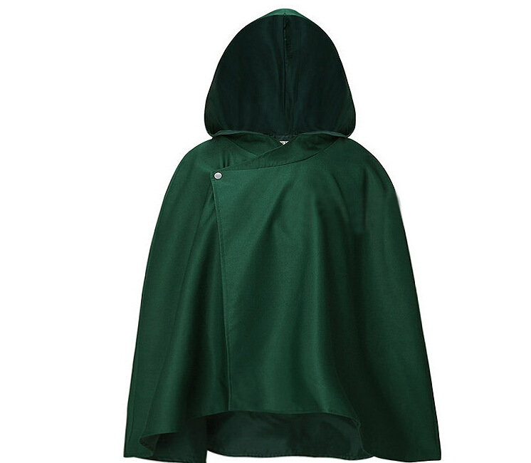 Attack on Titan Survey Corps Captain of Liberty Cloak Cloak Cosplay Costume in stock. 