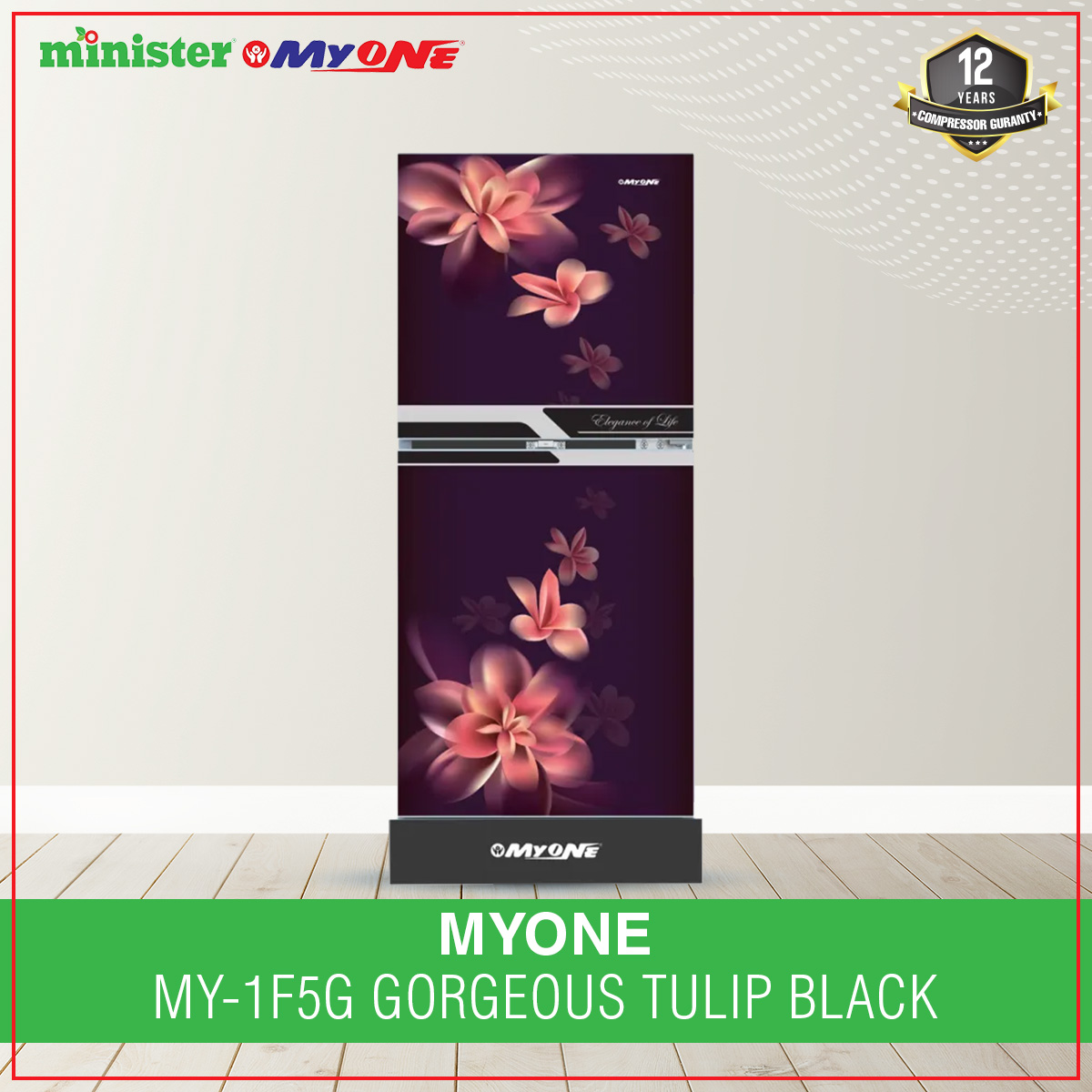 MYONE MY-1F5G GORGEOUS TULIP BLACK MATCH-165 litter