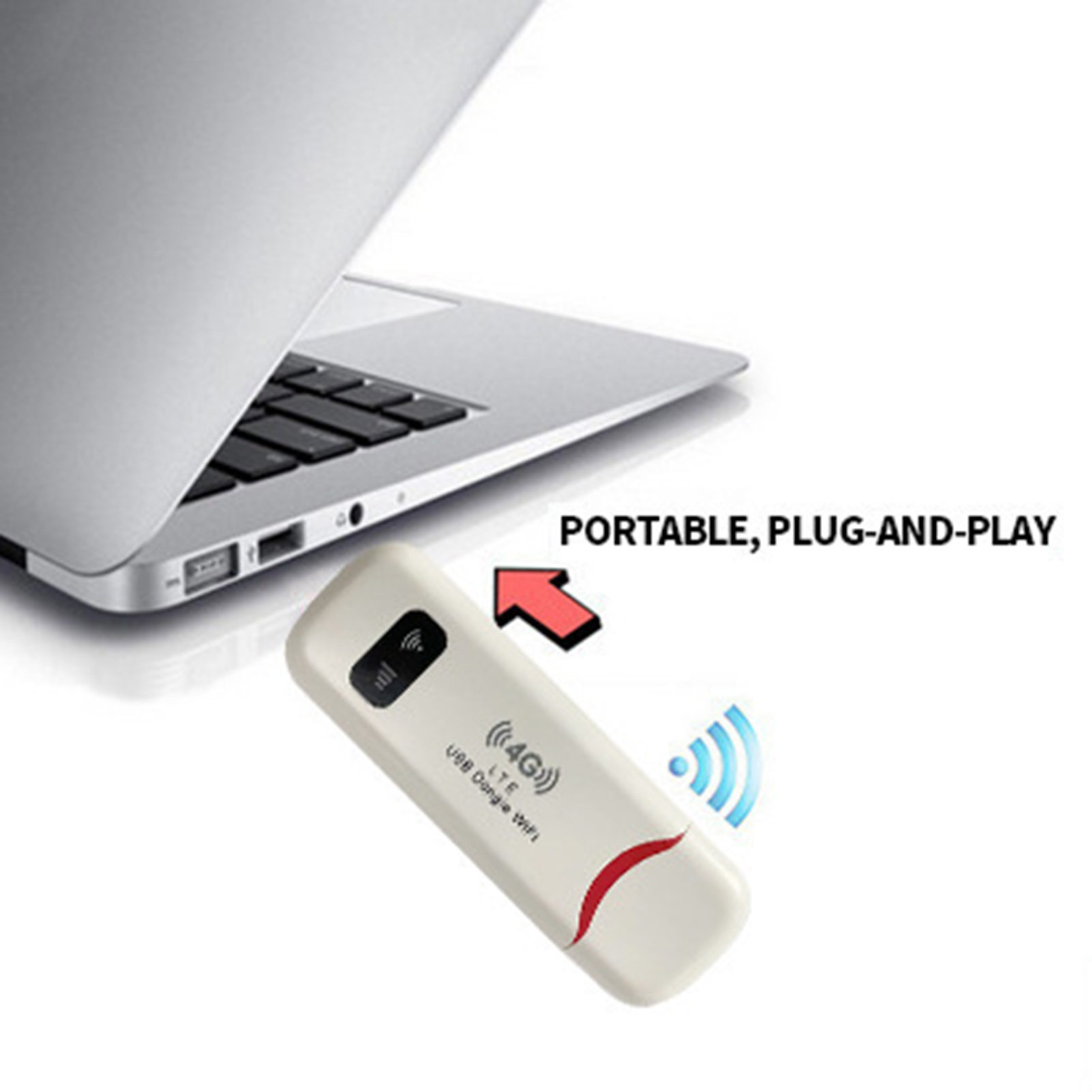Loveseason Portable WiFi Router High Speed Wireless USB Network Modem Dongle. 