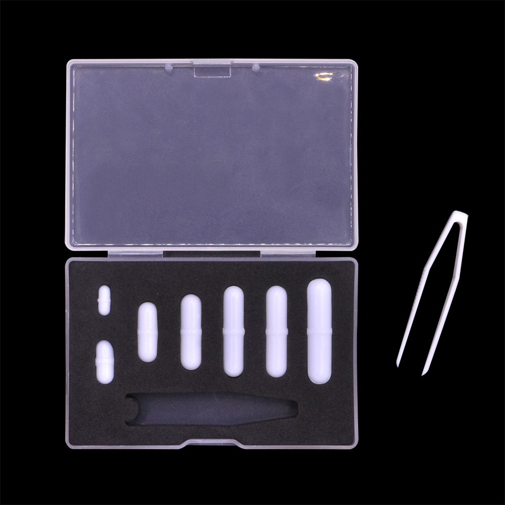 Magnetic Stirrer Bar Mixed Size PTFE Magnetic Stirrer Mixer Stir Bars, Type-B Set. 