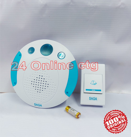 SAGE DB Door Calling Bell Wireless Door Calling Bell Electronic Door Bell Remote Control Calling Bell. 