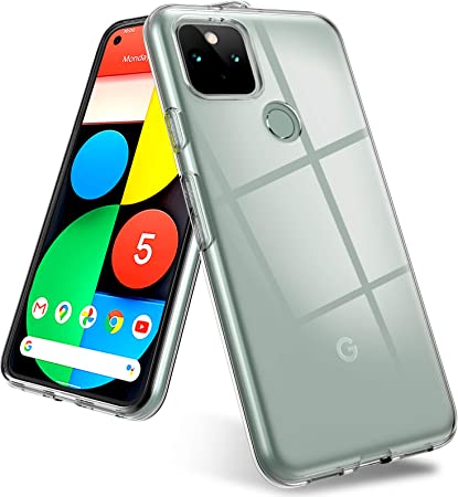 For Google Pixel 5 Back Cover Pixel5 Case Cover Thin Slim Soft TPU Silicone Shockproof Cover Case for Google Pixel 5. 