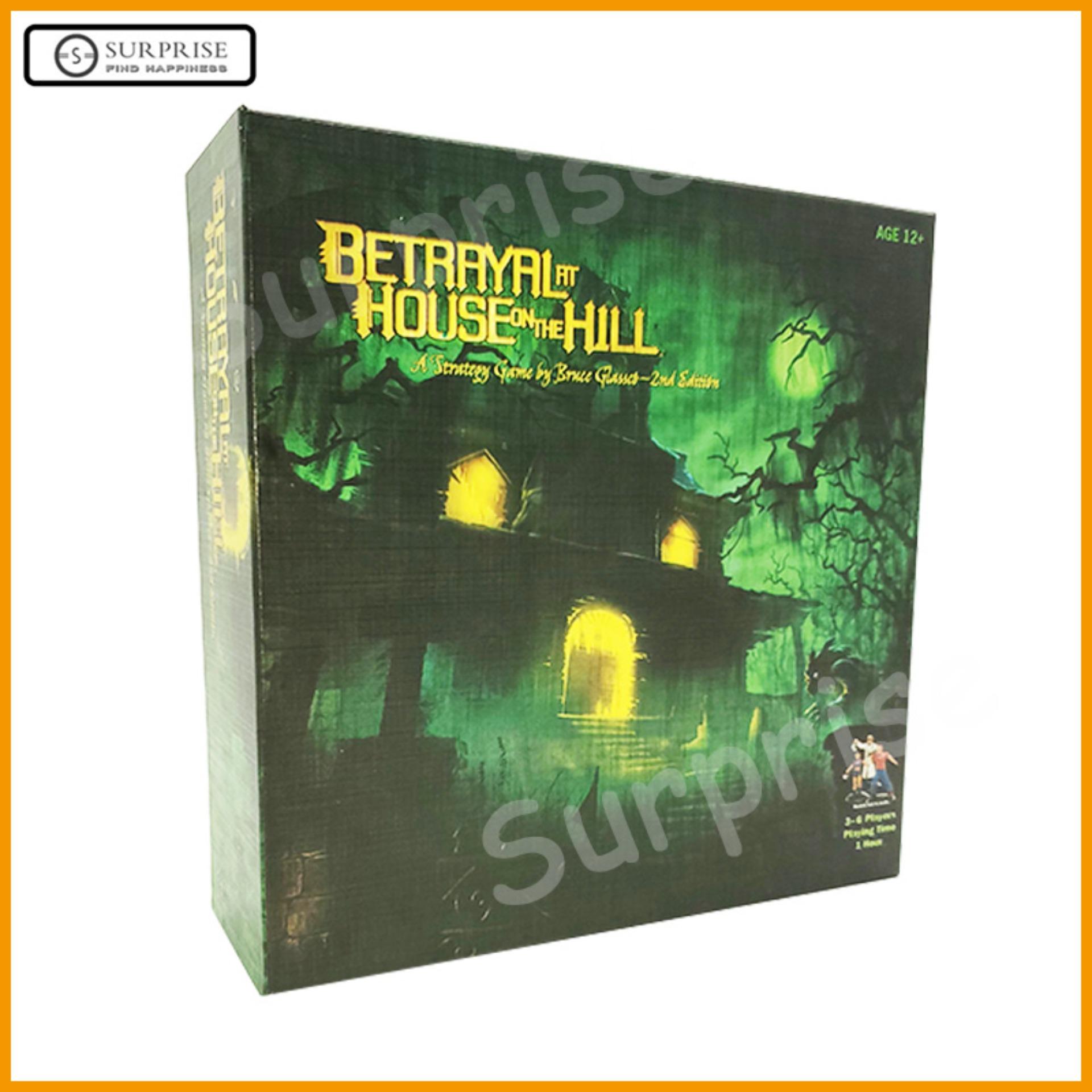 Board Game - Betrayal At House On The Hill Party Game Card Game English Version. 
